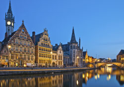 City of Ghent: the river